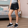 Short Deportivo Niña Under Armour Play Up Solid 1363372-001 | Ligero, Fresco y de Uso Diario