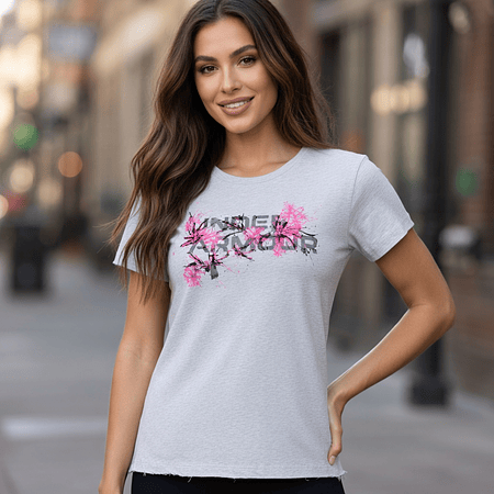 Polera Mujer Under Armour Floral Wordmark Graphic 1365139-011 | Ligera, Cómoda y Usable