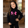Polerón Niña Under Armour Rival Fleece 1366046-001 | Calor Cómodo para Uso Diario