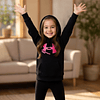 Polerón Niña Under Armour Rival Fleece 1366046-001 | Calor Cómodo para Uso Diario