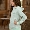Polerón Niña Under Armour Rival Fleece Print Hoodie 1366047-335 | Calor Cómodo con Identidad