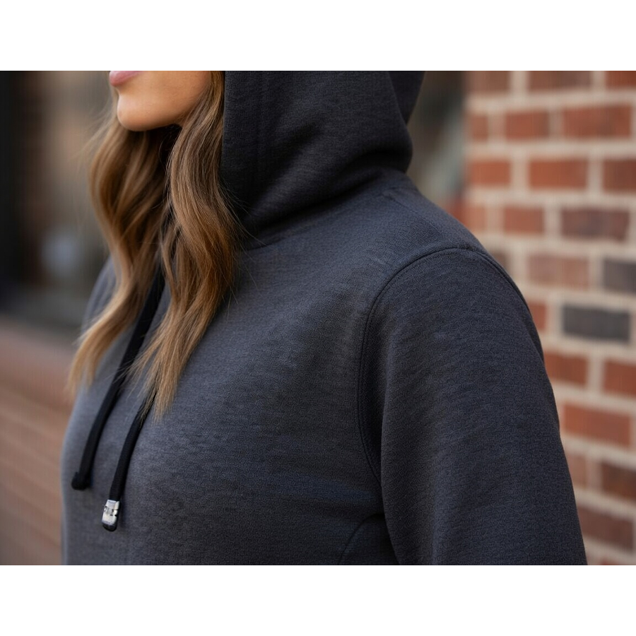 Polerón Under Armour Rival Terry Mujer Gris – Capa Media Liviana para Entrenar y Uso Diario