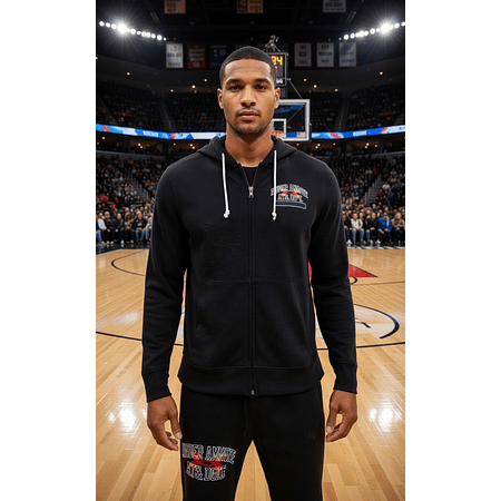 Polerón Under Armour Hombre Rival Terry Full Zip Deportiva Liviana de Uso Diario 1370355-001