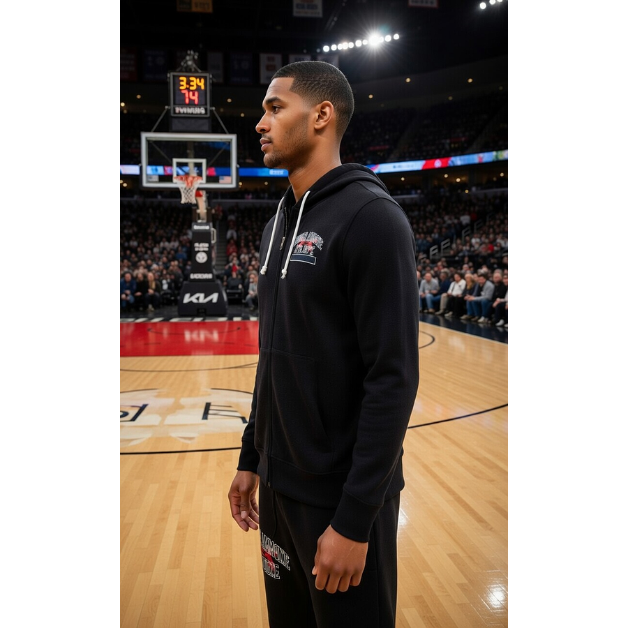 Polerón Under Armour Hombre Rival Terry Full Zip Deportiva Liviana de Uso Diario 1370355-001