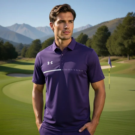 Polera Polo Golf Under Armour Title Hombre – Camiseta Técnica Ligera y Transpirable
