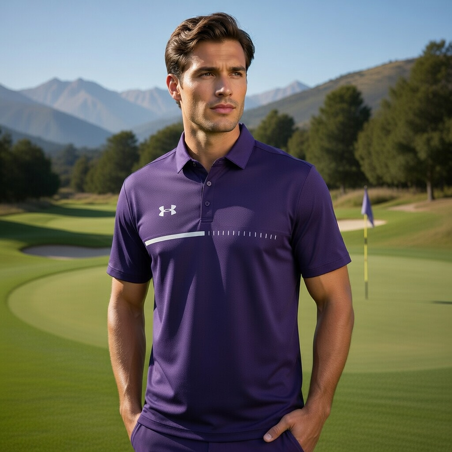 Polera Polo Golf Under Armour Title Hombre – Camiseta Técnica Ligera y Transpirable