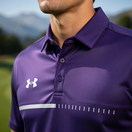 Polera Polo Golf Under Armour Title Hombre – Camiseta Técnica Ligera y Transpirable