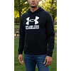 Polerón Under Armour Rival Terry Logo Hombre – Hoodie Liviano de Uso Diario