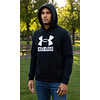 Polerón Under Armour Rival Terry Logo Hombre – Hoodie Liviano de Uso Diario