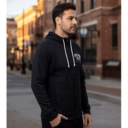 Polerón Under Armour Hombre Rival Terry Full Zip Deportiva Liviana de Uso Diario 1370355-001