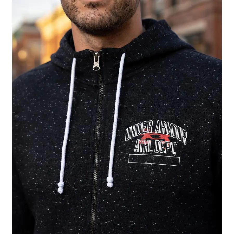 Polerón Under Armour Hombre Rival Terry Full Zip Deportiva Liviana de Uso Diario 1370355-001