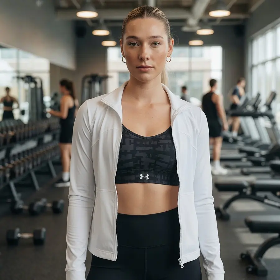 Peto Deportivo Under Armour Continuum Mid Mujer – Sujetador Estampado 1372560-007