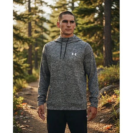 Polerón Under Armour Fleece Twist Hoodie Hombre 1373405-001