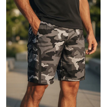 Short Under Armour Elite Cargo Hombre Bermuda Técnica con Bolsillos Funcionales 1373868-012 
