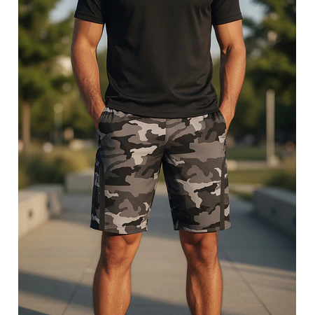 Short Under Armour Elite Cargo Hombre Bermuda Técnica con Bolsillos Funcionales 1373868-012 