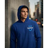 Polerón Under Armour Cage Hombre con Capucha Capa Liviana Elástica para Entrenamiento 1374376-400