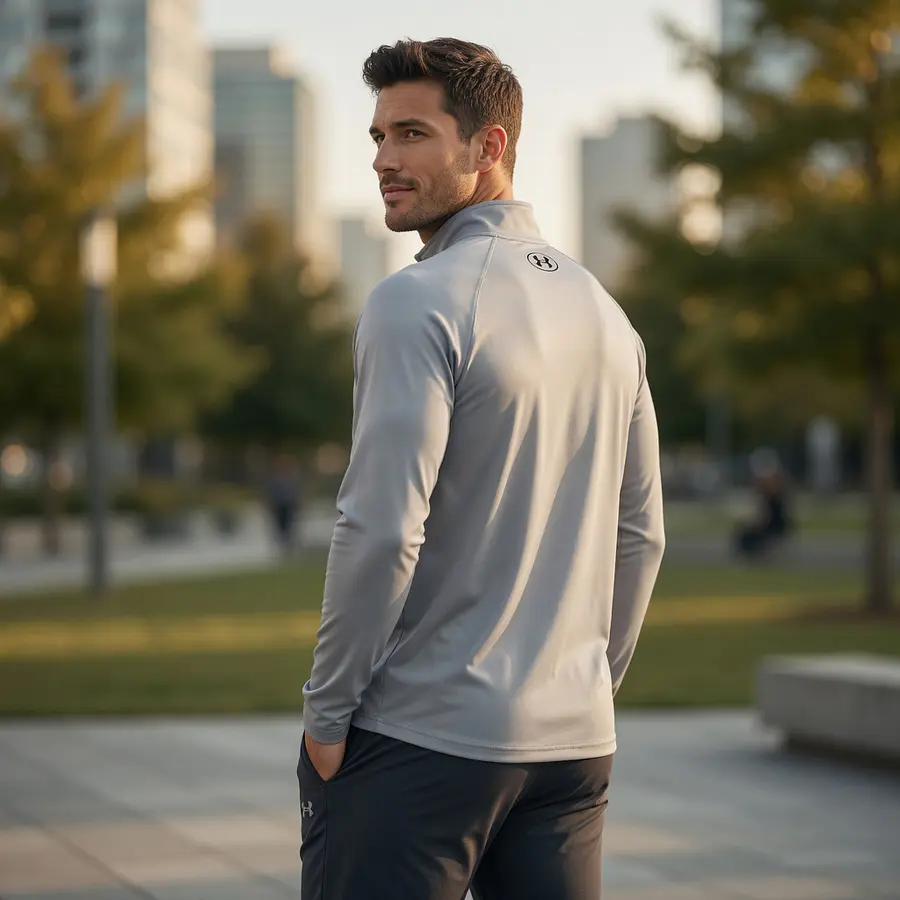 Polerón Under Armour Velocity 2.0 Hombre ¼ Zip – Capa Liviana Running