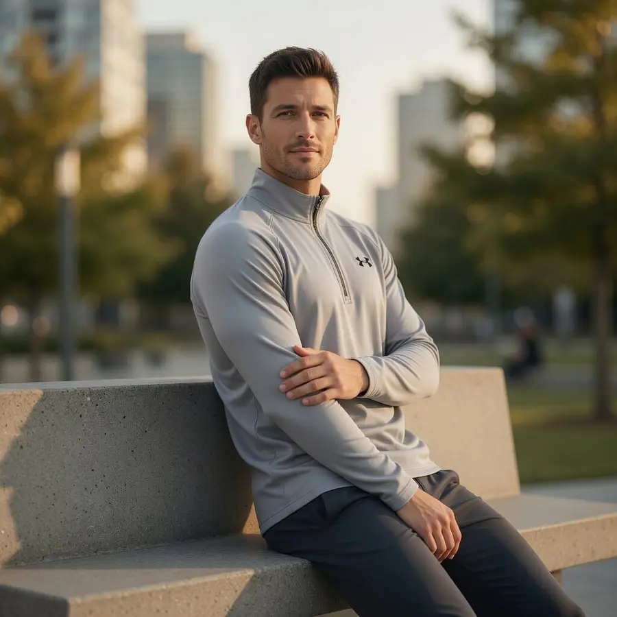 Polerón Under Armour Velocity 2.0 Hombre ¼ Zip – Capa Liviana Running