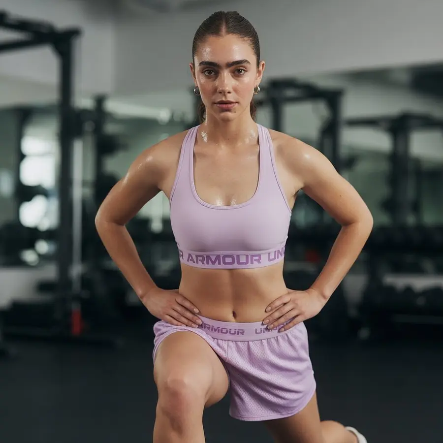 Peto Deportivo Under Armour Mid Crossback Mujer – Soporte Medio Training 1376437-543