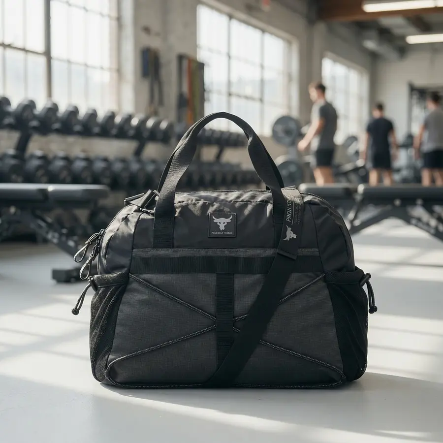 Bolso Under Armour Project Rock Mujer – Bolso Gym Resistente de Alto Uso (No es bolso, es equipo)