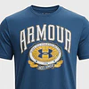 Polera Under Armour Collegiate Crest Hombre – Polera Algodón Estilo Clásico 1379537-427