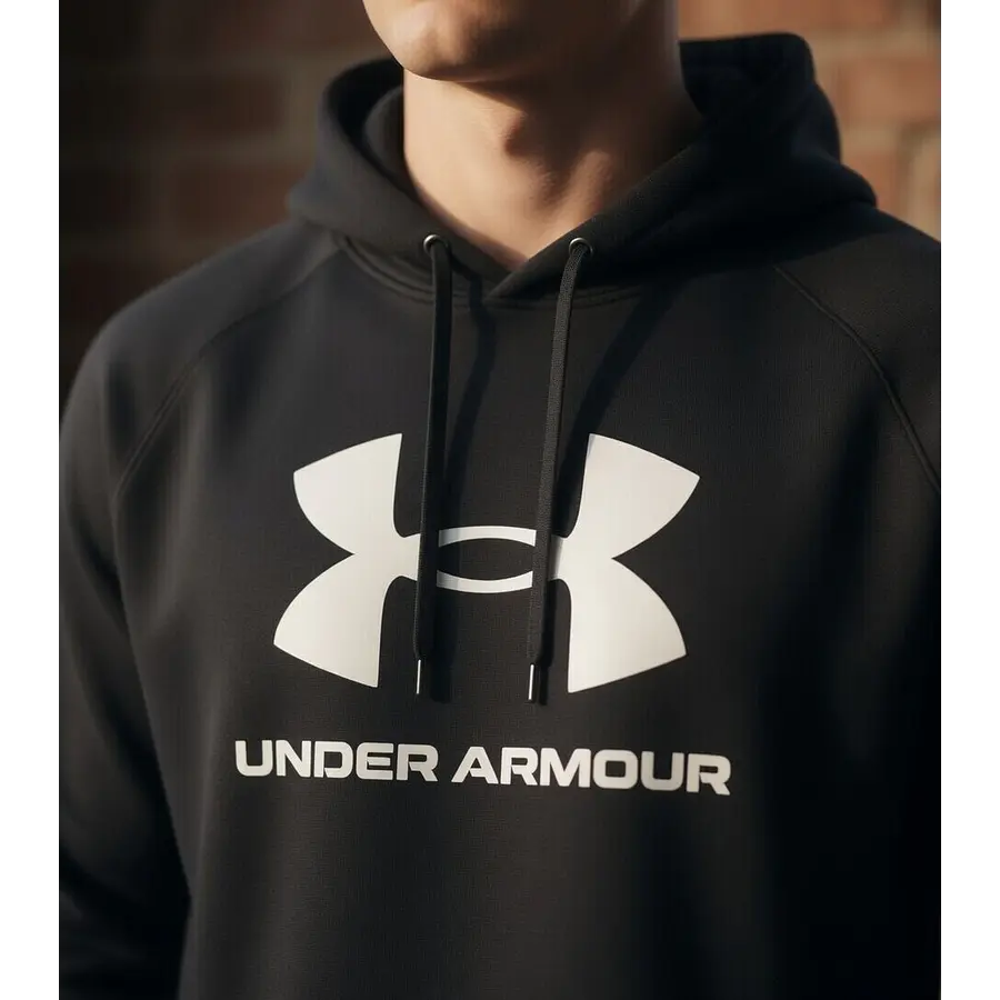 Polerón Under Armour Rival Hombre – Hoodie Cómodo de Uso Diario 1379758-001