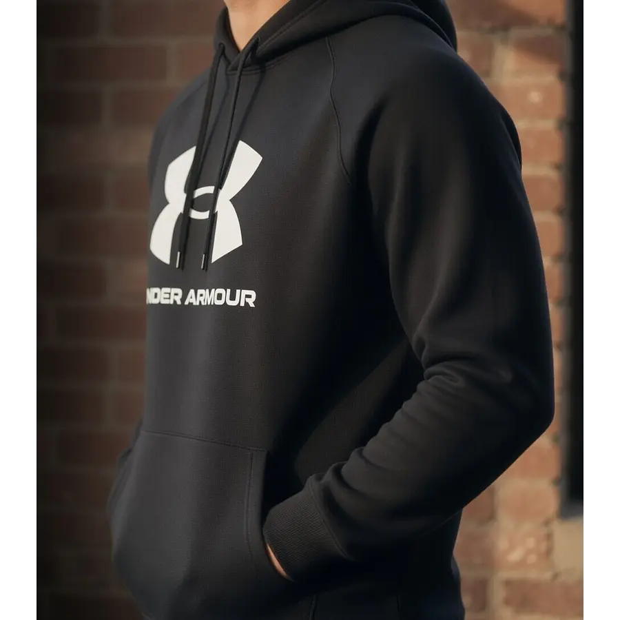 Polerón Under Armour Rival Hombre – Hoodie Cómodo de Uso Diario 1379758-001