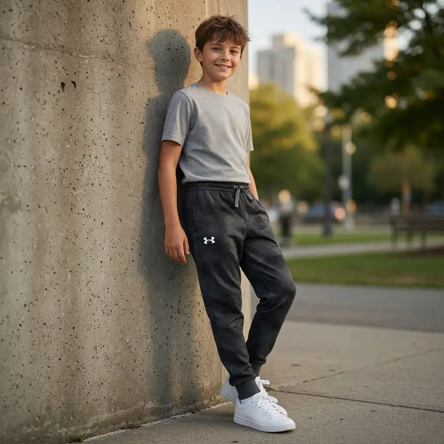 Pantalón Buzo Niño Under Armour Rival Fleece – Jogger Abrigado Printed 1379790-001