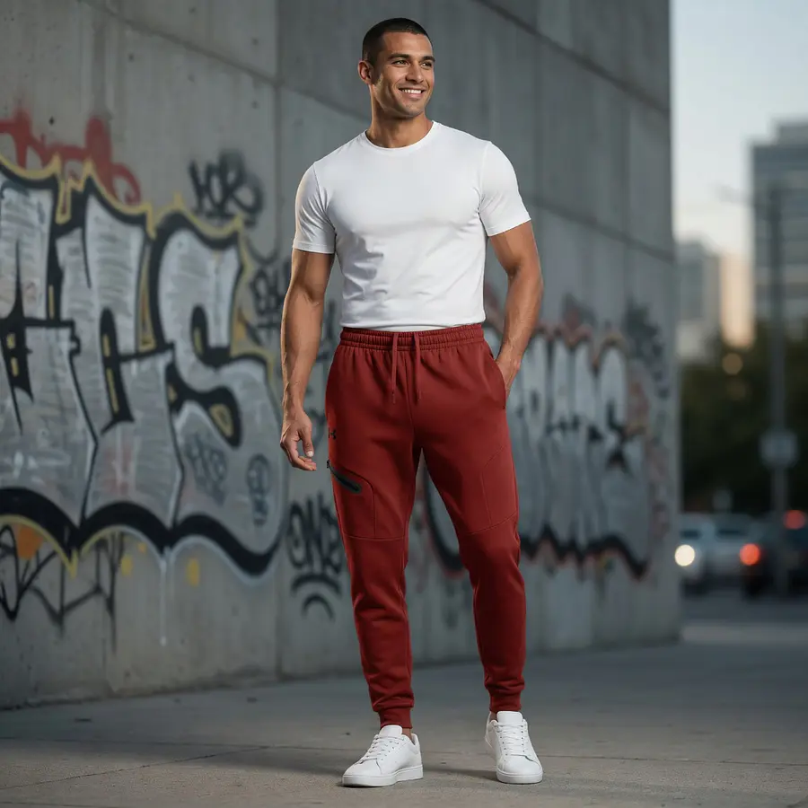 Jogger Under Armour Unstoppable Fleece Hombre – Pantalón Premium Elástico y Abrigado1379808-840