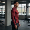 Polera Compresión Hombre Under Armour ColdGear Infrared DSG Print 1381742-600 – Base Layer Térmica de Alto Rendimiento