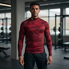 Polera Compresión Hombre Under Armour ColdGear Infrared DSG Print 1381742-600 – Base Layer Térmica de Alto Rendimiento