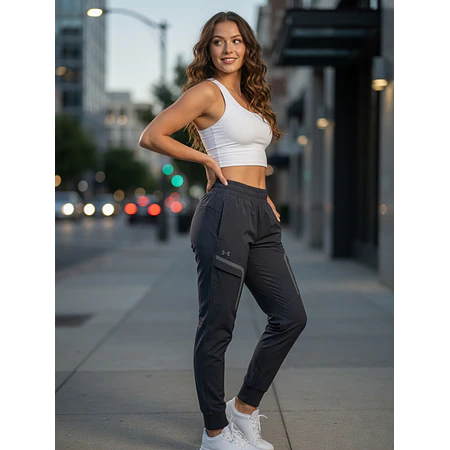 Jogger Mujer Under Armour Sportstyle Elite 1382766-001 – No es Deportivo, Es Uso Diario Bien Hecho