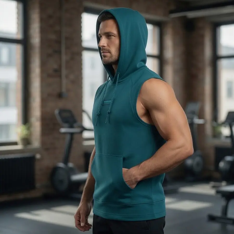 Polerón Sin Mangas Hombre Under Armour Heavyweight Terry Sleeveless 1385933-449 – Capa Intermedia para Entrenar sin Restricción