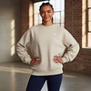 Polerón Mujer Under Armour Rival Fleece Oversized Crew 1387235-783 – Abrigo Relajado que Sí Funciona en Uso Diario