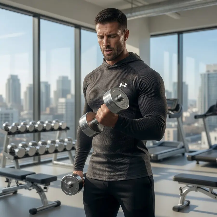 Polera Compresión Hombre Under Armour ColdGear Infrared Grid 1387387-001 – Primera Capa Térmica Real para Entrenar en Frío