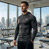 Polera Compresión Hombre Under Armour ColdGear Infrared Grid 1387387-001 – Primera Capa Térmica Real para Entrenar en Frío