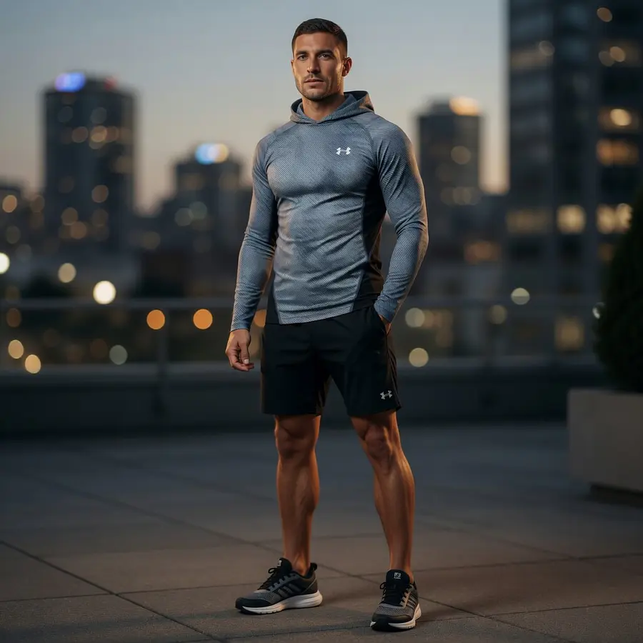 Polera Compresión Hombre Under Armour ColdGear Infrared Grid 1387387-044 – Primera Capa Térmica para Entrenar en Frío