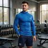 Polera Compresión Hombre Under Armour ColdGear Infrared Grid 1387387-464 – Primera Capa Térmica para Rendimiento en Frío