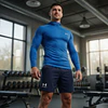 Polera Compresión Hombre Under Armour ColdGear Infrared Grid 1387387-464 – Primera Capa Térmica para Rendimiento en Frío