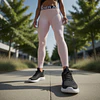 Calzas Mujer Under Armour HeatGear Rib 1388693-647 – Compresión Ligera con Textura que No se Marca