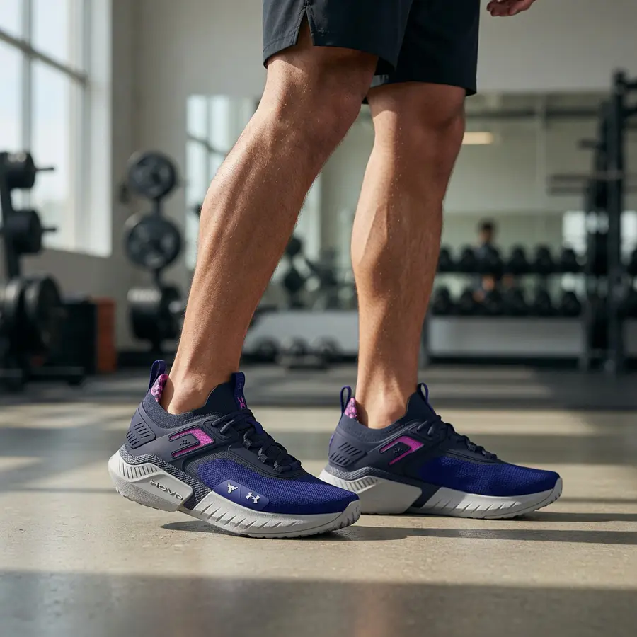 Zapatillas Training Hombre Under Armour Project Rock 5 Disrupt 3025976-401 – Estabilidad y Potencia para Entrenamiento Real