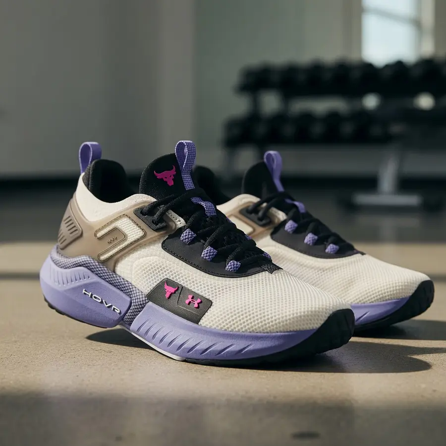 Zapatillas Training Hombre Under Armour Project Rock 5 Girl Dad 3026210-100 Estabilidad Total para Entrenamiento Real
