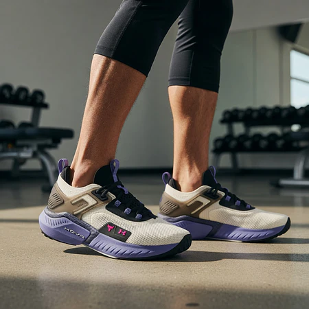 Zapatillas Training Hombre Under Armour Project Rock 5 Girl Dad 3026210-100 Estabilidad Total para Entrenamiento Real