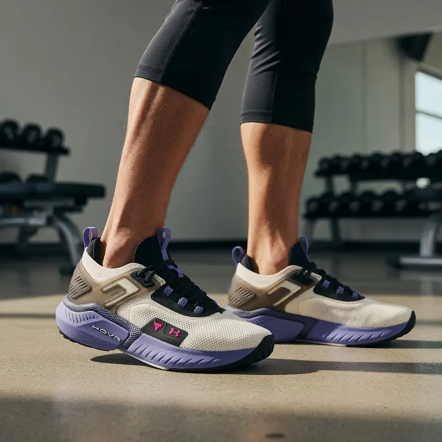 Zapatillas Training Hombre Under Armour Project Rock 5 Girl Dad 3026210-100 Estabilidad Total para Entrenamiento Real