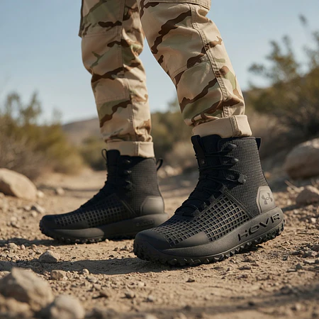 Botas Tácticas Hombre Under Armour HOVR Infil 3026369-001 – Máxima Protección, Amortiguación y Rendimiento en Terreno Exigente