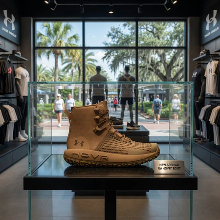 Botas Tácticas Hombre Under Armour HOVR Infil 3026369-200 – Máxima Resistencia y Amortiguación para Uso Intensivo