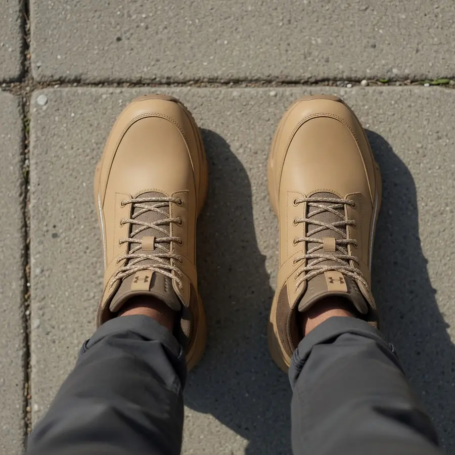 Botas Hombre Under Armour 695 HOVR Cuero Premium 3028376-263 – Comodidad Urbana y Máxima Durabilidad