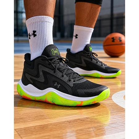 Zapatillas Basketball Unisex Under Armour Jet ’25 6001585-002 – Estabilidad y Rendimiento para Juego Intensivo