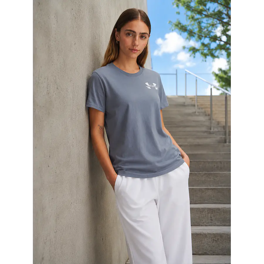 Polera Mujer Under Armour Logo 6003078-001 – Básica Deportiva de Algodón
