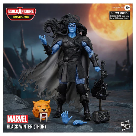 Figura Marvel Legends Black Winter Thor F9073 – Coleccionable Marvel de Alto Impacto para Fans Reales de Thor